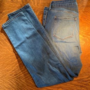 Old Navy Light Wash Power Straight Jeans